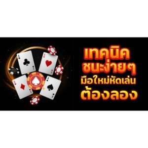 เทคนิค การเล่นบาคาร่า